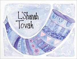 L'Shanah Tovah Blue