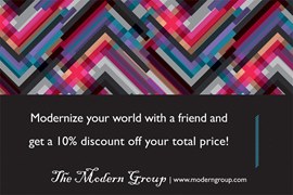 Abstract Flair Yard Sign