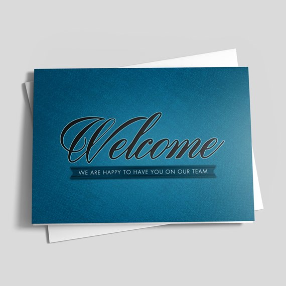 Welcome Banner