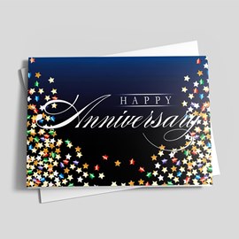 Confetti Star Anniversary