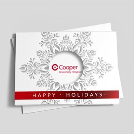 Snowflake Framed Die Cut