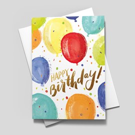 Birthday Balloon Pastels