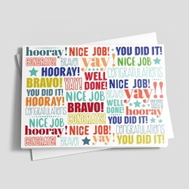 Colorful Congrats