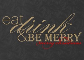 And Be Merry