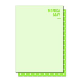 Bold Lime Notepad