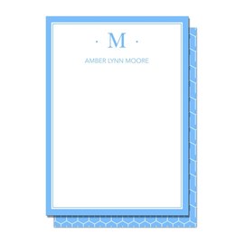 Brilliant Blue Notepad