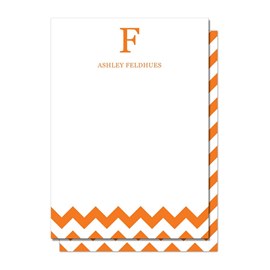 Bright Orange Chevron