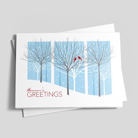 Winter Tree Scene