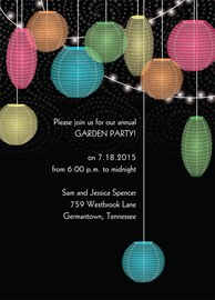 Mood Lighting Party Invitation