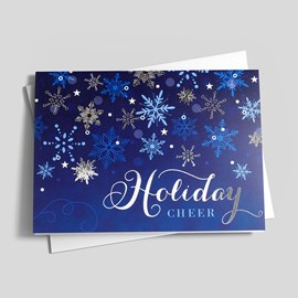 Snowflake Shower Card