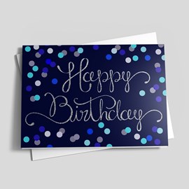 Beautiful Blue Birthday