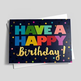 A Colorful Celebration