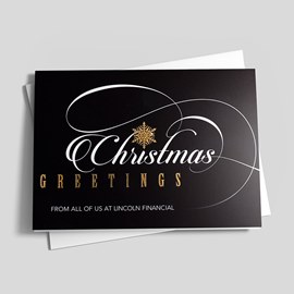 Florishing Christmas Greetings