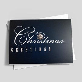 Shimmering Christmas Greeting