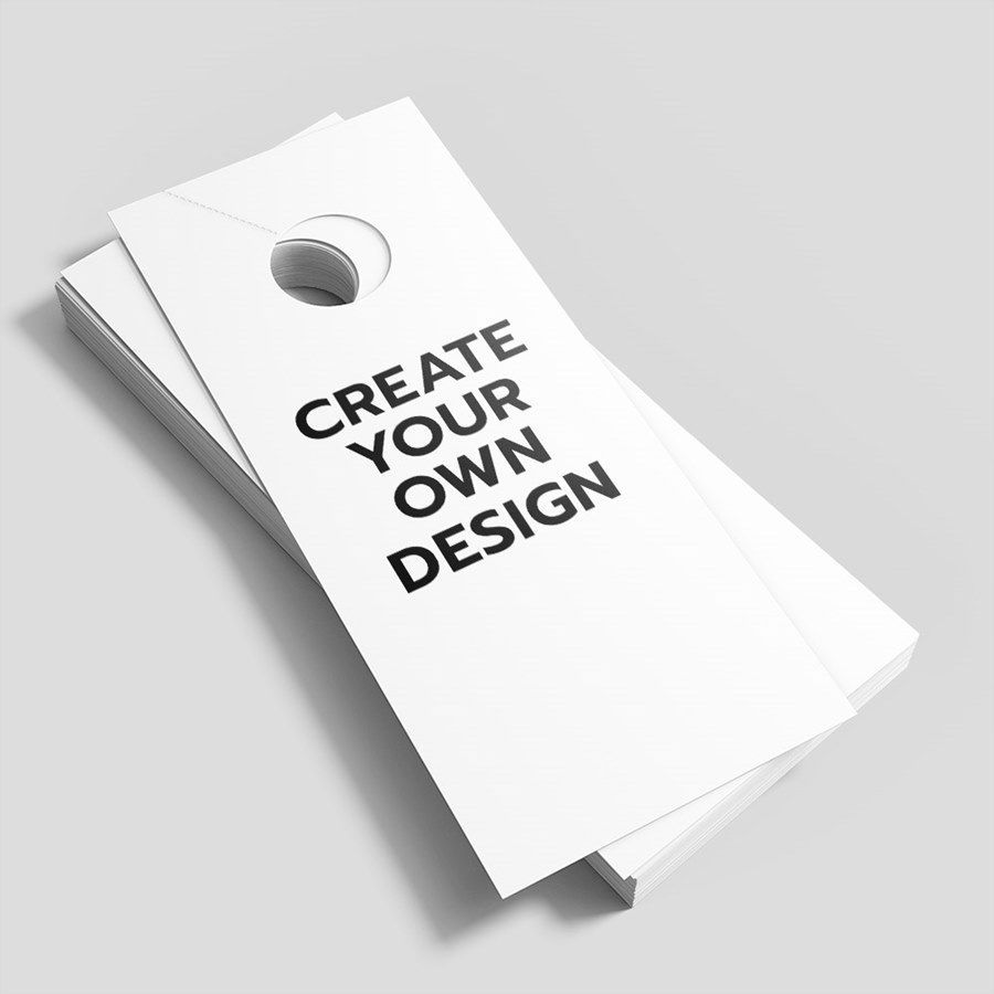 Print Custom Door Hangers- Two Sided