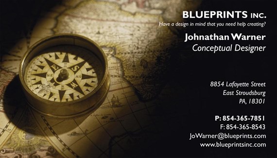 Compass on Geographic Map