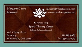 Bedside Manor Business Card