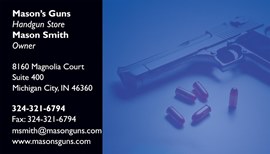 Handgun and Ammunition