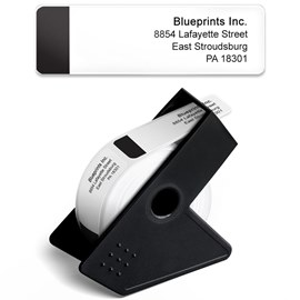 Black Border Address Label