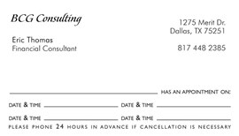 Multiple Appointments White