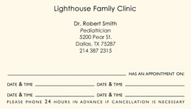 Multiple Appointments Ivory