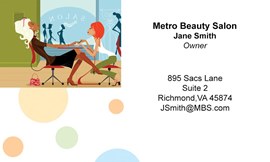 Manicurist with Customer