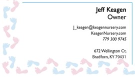 Pink and Blue Baby Feet