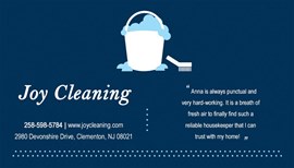 cleaning business cards ideas