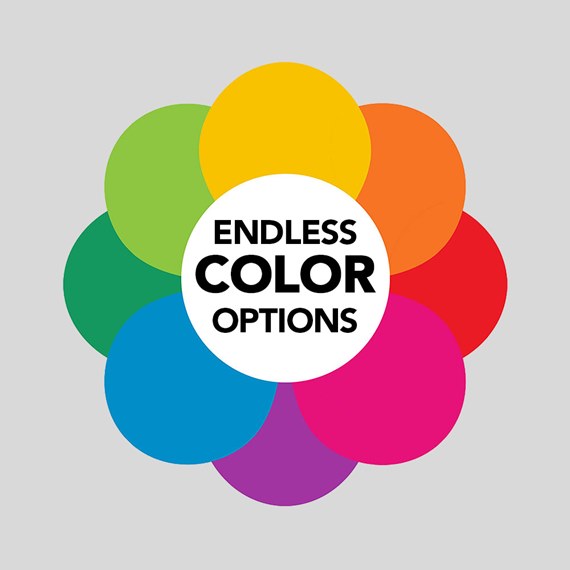 colorful design with text placeholder