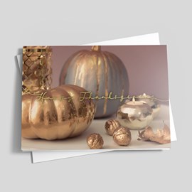 Golden Pumpkins