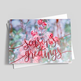 Berry Christmas Card