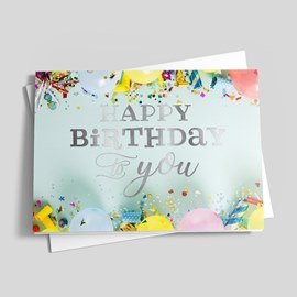 Cherished Moments Birthday Card