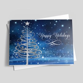 A Starlit Holiday Card