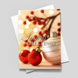 Crimson Moments Holiday Card