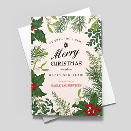 Christmas Gardens Holiday Card