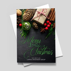 Seasonal Staples Christmas Card