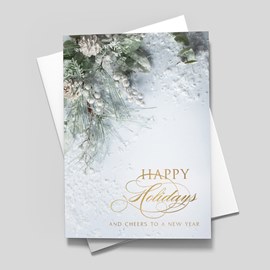 Silent Morning Holiday Card