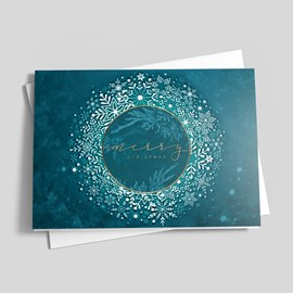 Forest Flurries Christmas Card