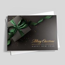 Evening Gift Holiday Card