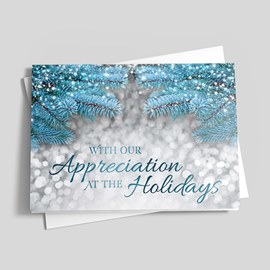 Sparkling Pines Holiday Card