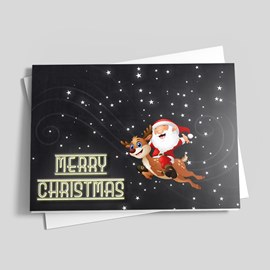 Taking Flight Christmas Card