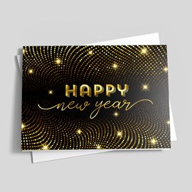 Golden Tunnel New Year Card