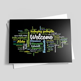 Many Welcomes Card