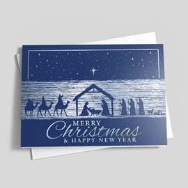 Silver Praises Christmas Card