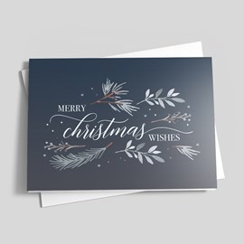 Seasonal Sprigs Christmas Card