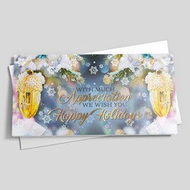 Colorful Winter Holiday Card