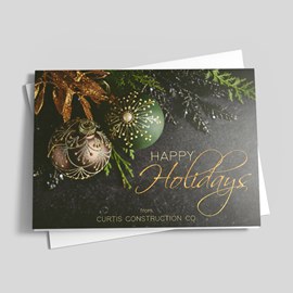 Winter Treasures Holiday Card