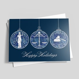 Lady Justice Holiday Card