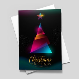 Geometree Christmas Card