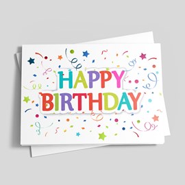 Color Me Happy Birthday Card